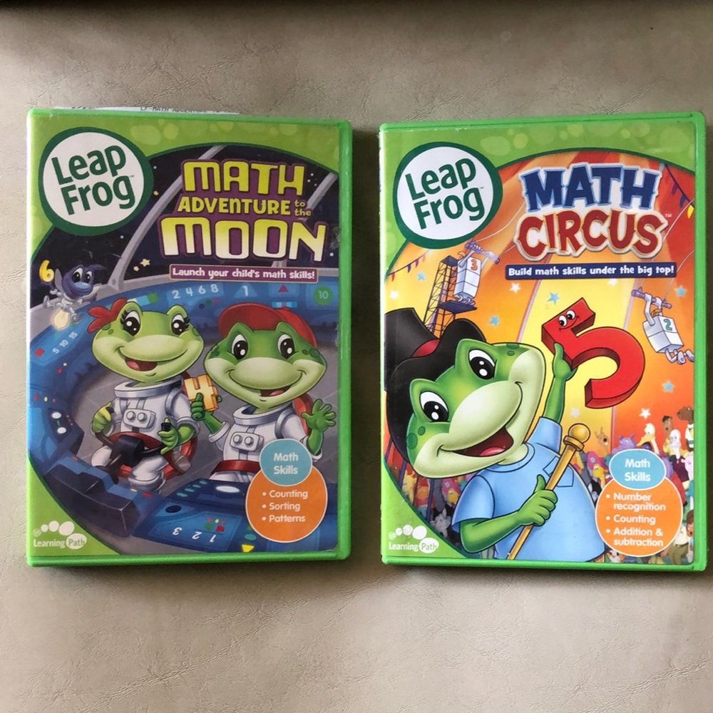 Leap Frog MATH Skills- Age 3-6